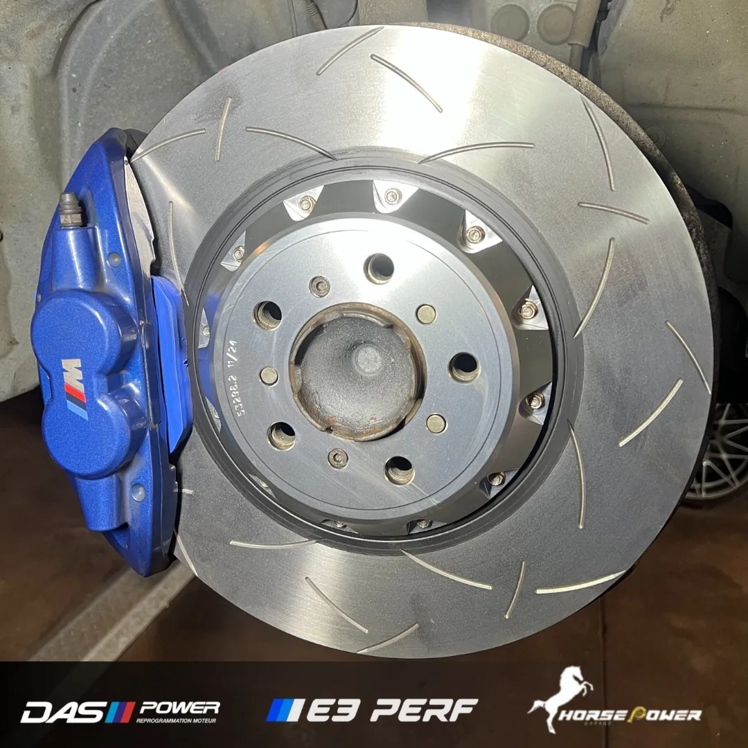 Étrier BMW M · Disque rainuré — E3 Performance