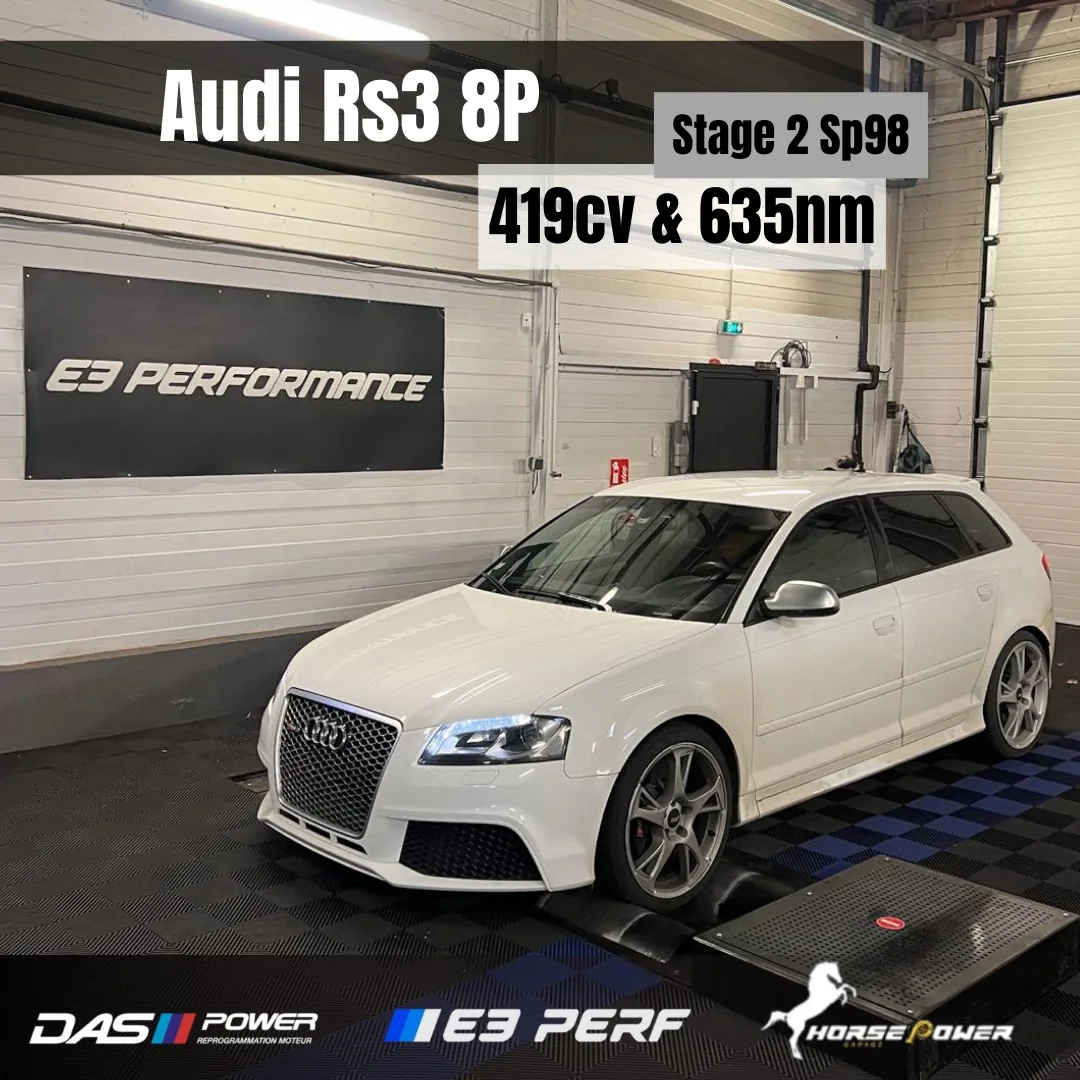 Audi RS3 8P — Reprogrammation