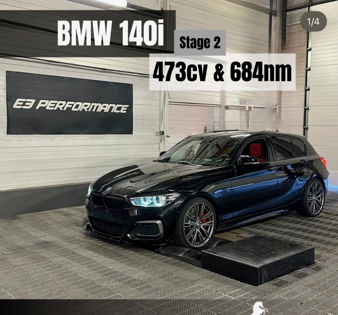 BMW 140i — Stage 2 — 473cv & 684nm