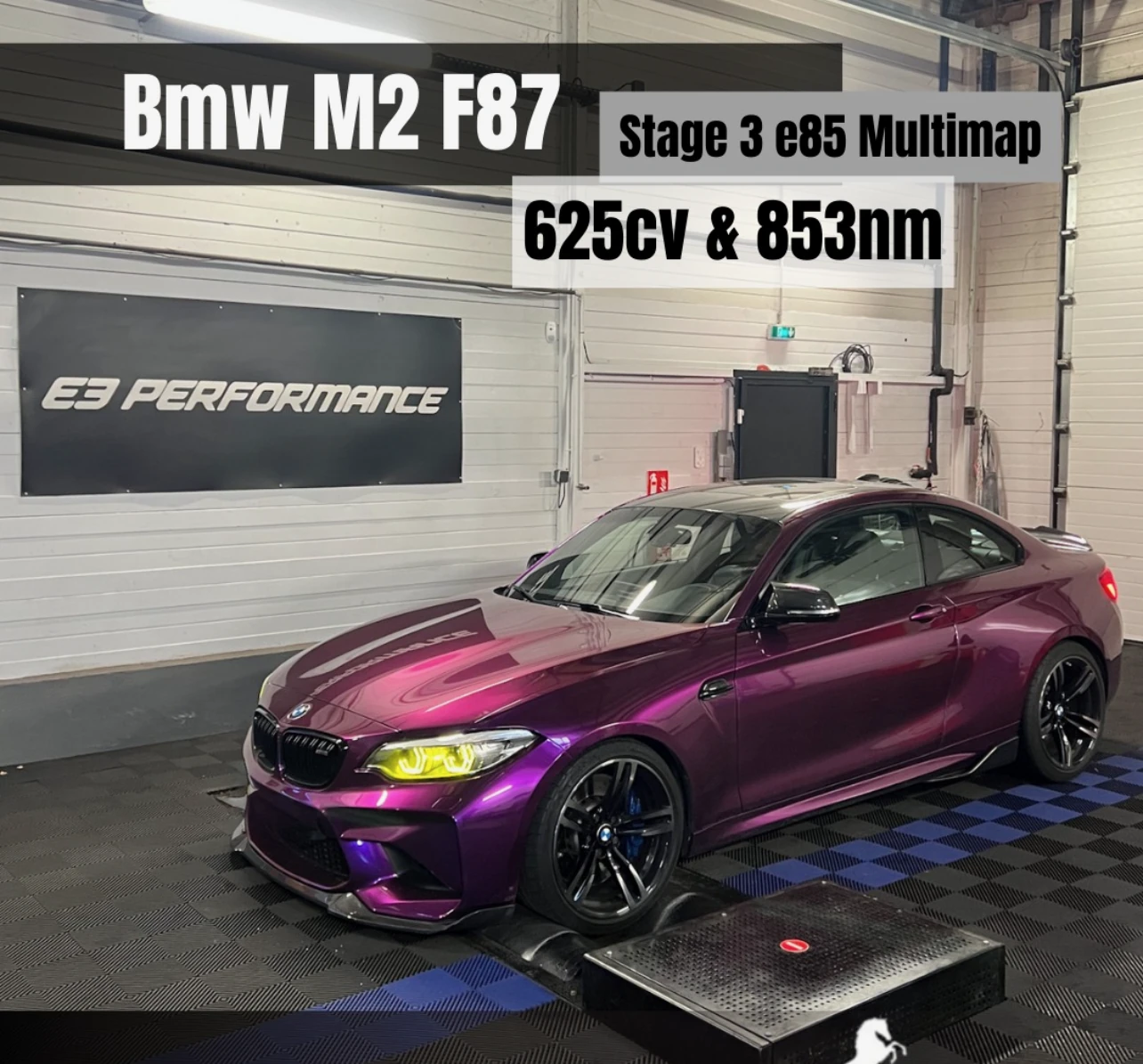 BMW M2 F87 N55 — Stage 3 E85 — 625cv & 853nm