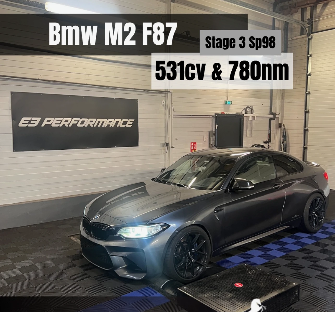 BMW M2 F87 — Stage 3 Sp98 — 531cv & 780nm